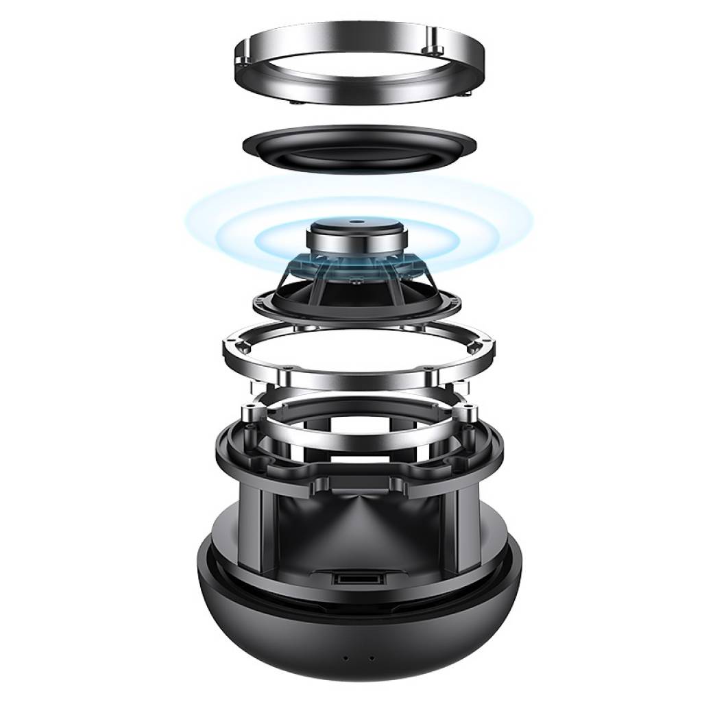 Parlante Bluetooth BT5.0 / YX Series / Negro YX008 USAMS