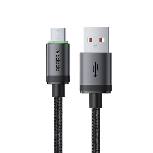 Cable Mcdodo USB-A a Micro-USB 1 m – Carga rápida 3 A + Datos 480 Mbps, Diseño duradero
