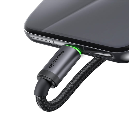 Cable Mcdodo USB-A a USB-C 1 m – Carga Rápida 3 A + Datos 480 Mbps con Indicador LED