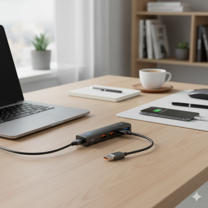 Extensor USB 5 en 1 Vention 10Gbps – Ultra Rápido