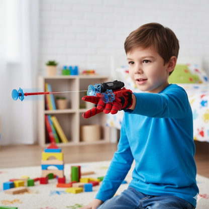 Guante lanza dardos spider hero en caja