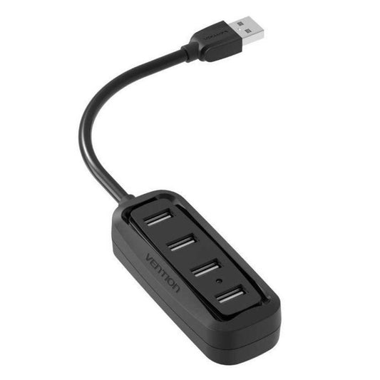 HUB 4 Puertos USB-A 2.0 0.15M / Negro VAS-J43-B015 Vention